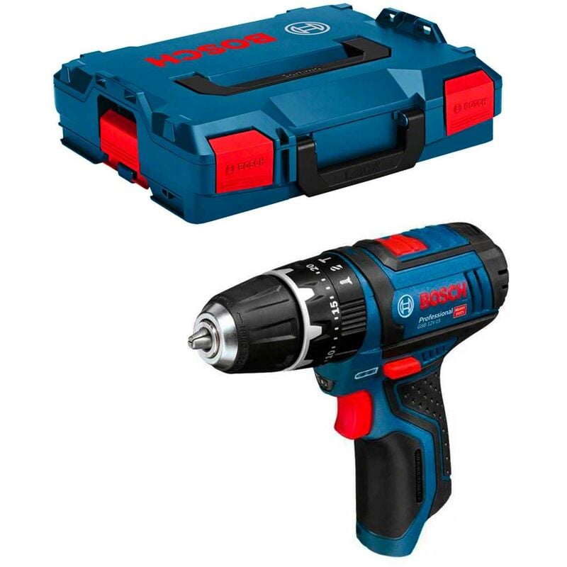 Bosch Gsb 1082li professional sin llave negro taladro percutor 12v15 cuerpo solo lboxx 102 12 1300 rpm