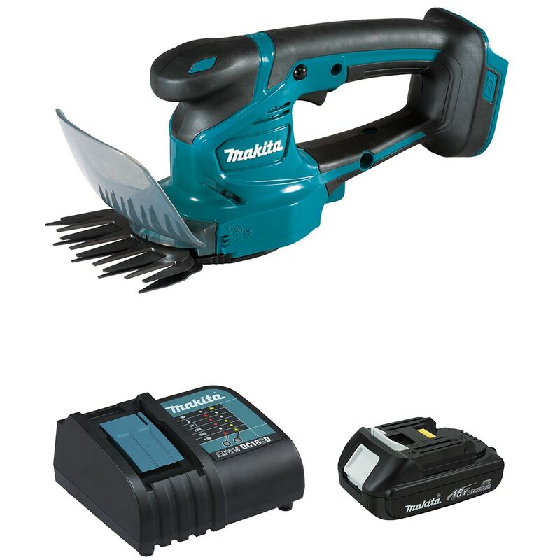 TIJERA CORTASETOS Y CORTAHIERBAS 18V 1,5Ah LXT MAKITA