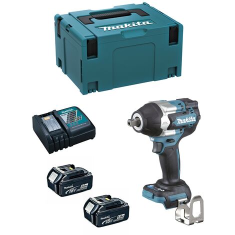 MAKITA DTW701RTJ - Llave impacto BL 18V LXT 700Nm 5Ah 2 bat. MakPac 1/2" Bola