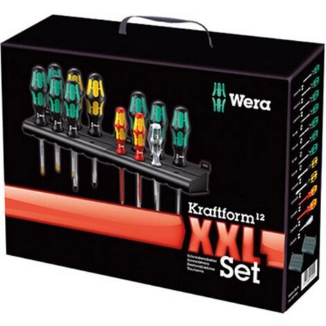 Set de 12 destornilladores Kraftform Plus WERA Kraftform XXL
