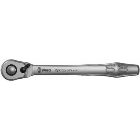Llave de carraca Zyklop Metal 1/4" WERA 8004 A Zyklop Metal 1/4"