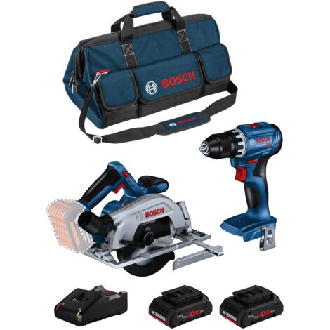 BOSCH Kit BK2025BAG (GSB 18V-45 + GKS 18V-57-2 + 2 x 4,0 Ah ProCORE + GAL18V-40 + HDBAG)