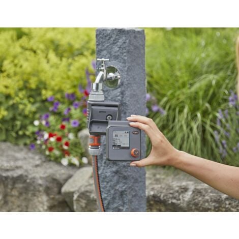 GARDENA Programador de riego a pilas automático para grifo Select para 3 zonas de riego (01891-20)