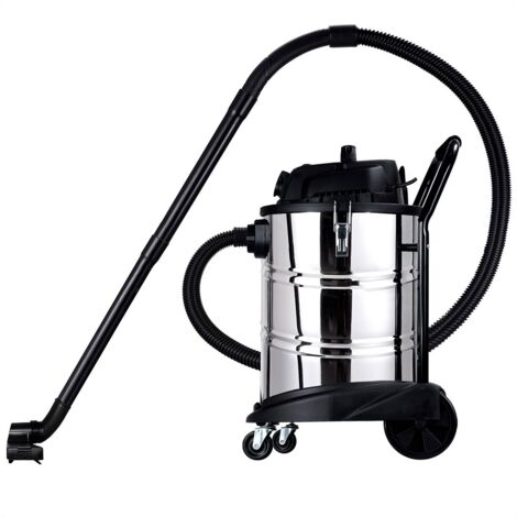 Aspirateur Sec Et Humide Werku WK402020 1200W 30L - Filtre HEPA, Synchronisation Outils, Soufflage