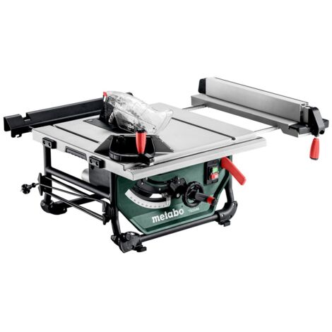 Metabo – Sierra de mesa profesional 1500W – Diámetro de disco 254mm – Velocidad 4200 rpm – Altura de corte 80mm – SKU 610254000 (1/6)