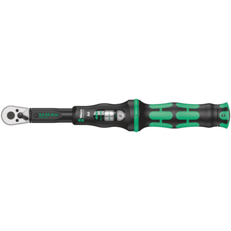 Llave dinamométrica con carraca reversible 1/4" 2,5-25 Nm WERA Click-Torque A 6