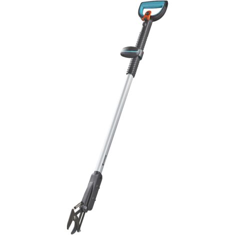 GARDENA Cortarramas SlimCut diámetro de corte max 28 mm, corte bypass, para podar en arbustos y setos de difícil acceso, transmisión de doble engranaje, mango ergonómico, ligera (12010-20)