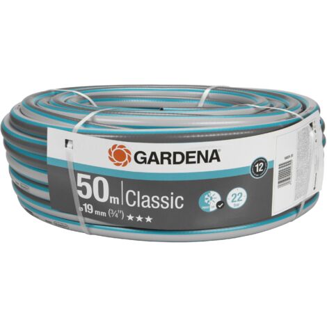 GARDENA Manguera de riego jardín 50 m Classic de 19 mm (3/4") (18025-20)