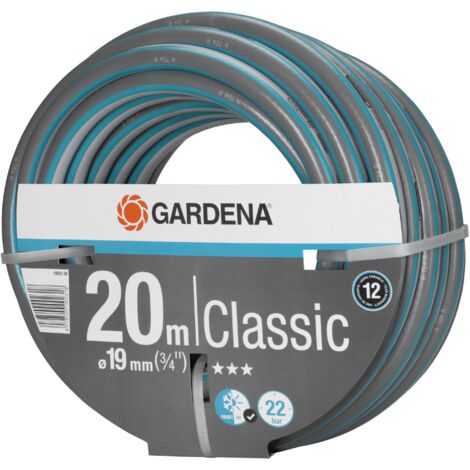 GARDENA Manguera de riego jardín 20 m Classic de 19 mm (3/4") (18022-20)
