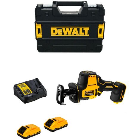 Dewalt DCS369M2 sierra de sable 18V  2 x 4 Ah baterías
