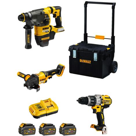 DeWALT Kit FVK381TST3HD-QW 54V/18V (DCH333 + DCD996 + DCG418 + 3 x 6,0 Ah + DCB118 + DS450 DWST1-75668) (1/5)