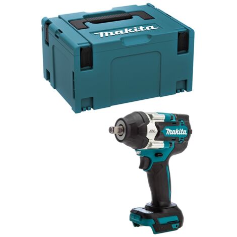 Llave de impacto Li-Ion 18 V 700 Nm - MAKITA - sin batería ni cargador - MakPac - DTW700ZJ