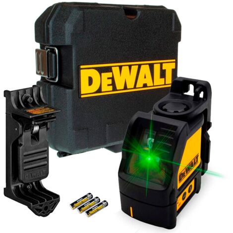 Dewalt – Nivel láser autonivelante verde 2 líneas DW088CG – Horizontal y vertical – Para trabajos de precisión en construcción – Tecnología de láser de alta visibilidad (1/10)