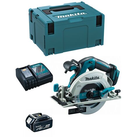 Sierra Circular MAKITA DHS680RTJ1 (1 x 5,0 Ah + DC18RC + MAKPAC 3)