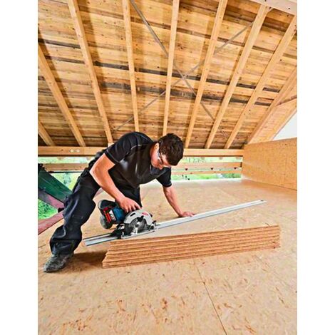 Sierra Circular BOSCH GKS 18V-57 G (2 x 4,0 Ah + GAL 18V-40 + L-Boxx 238)