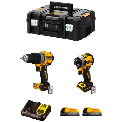 Equipo Dewalt Batería DCK2050E2T-QW de 18 V y 1,7 Ah