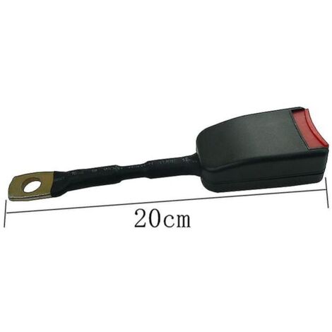 Adaptateurs De Ceinture De Sécurité Pour Voiture - 2 Pièces Noires - En Alliage Et ABS - Compatible Plupart Des Modèles