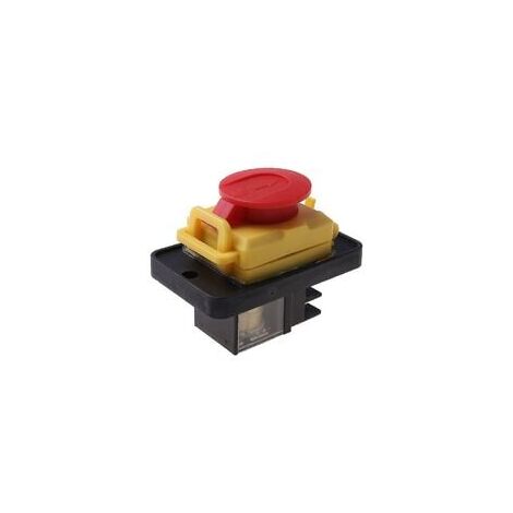 CREA Kjd12 250v 4pin Waterproof Magnetic Start Stop No Volt Release Pushbutton Switch