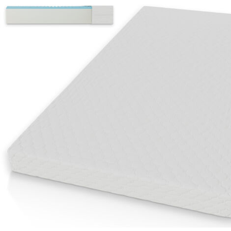 Matelas en mousse froide Juskys 180 x 200 cm Dureté H3, 16 cm d'épaisseur, matelas en mousse, matelas en mousse synthétique, matelas en mousse pour lit