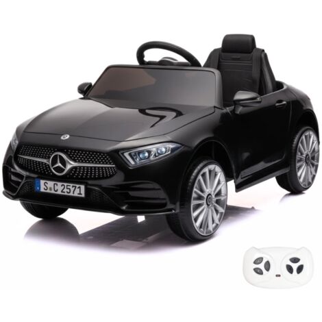 Auto Macchina Elettrica per Bambini 12V Mercedes CLS 350 AMG Rossa con Sedile in Pelle Telecomando 2.4 GHz Porte Apribili e MP3 | : Hoverboard Macchine elettriche Eco Scooter