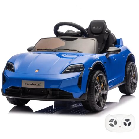 Auto Elettrica Porsche Ruf Tuning Per Bambini – 12V, Telecomando Incluso, Rossa, Dimensioni 100x57x42 Cm