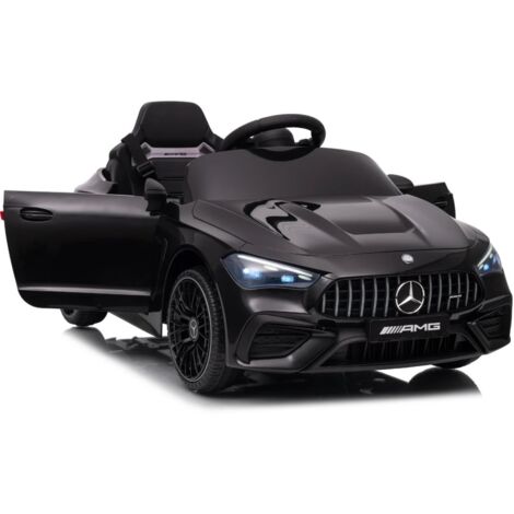 Auto Elettrica Per Bambini Mercedes AMG SL 63 Bianca, 2 Posti, 12V, Con Telecomando 2.4GHz, Batteria 7Ah, Bluetooth E MP3