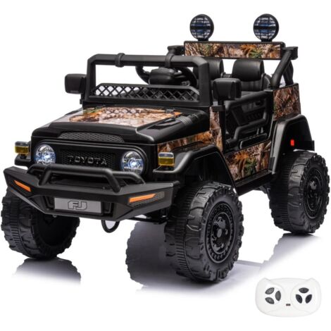 Toyota FJ Cruiser 12V - Coche Eléctrico para Niños - 1 a 6 años - Negro (1/5)
