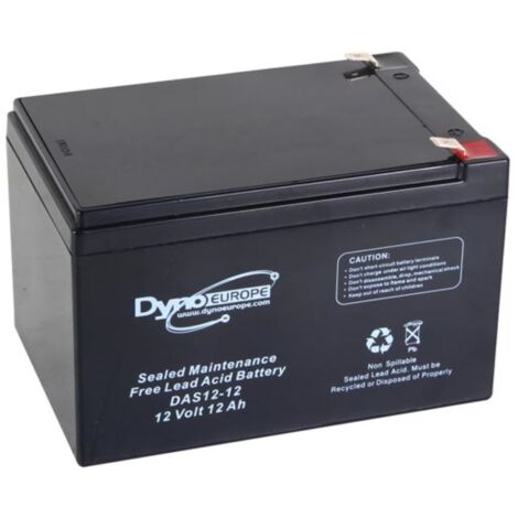 Dyno Europe BLEIAKKU - 12 V - 12 Ah - 150 x 97 x 99 mm
