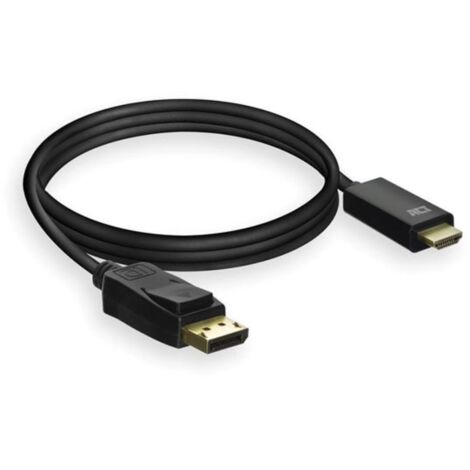 ACT Adapterkabel - DisplayPort-Stecker auf HDMI-Stecker - 4K @ 30 Hz - 1.8 m (1/5)