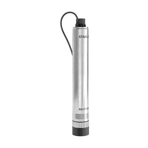 Stanley Tiefbrunnenpumpe, 1000 W, Edelstahl, 5200 l/h, IPX8, 20 m Kabellänge