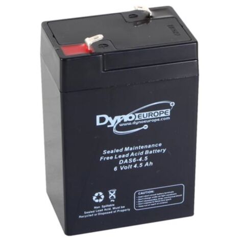 Dyno Europe BLEIAKKU - 6 V - 4,5 Ah - 70 x 48 x 106 mm
