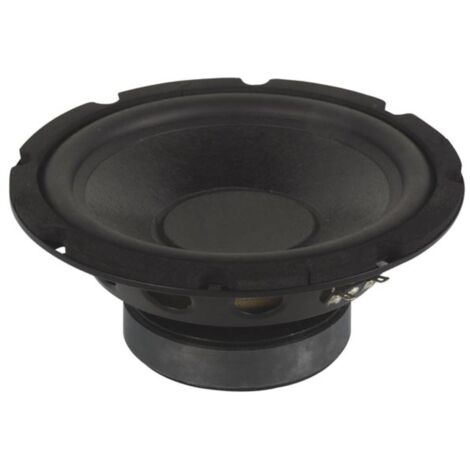 HQ-Power Lautsprecher, Subwoofer, 10, Leistung 350 W/175 W RMS, Impedanz 8 Ω, Schwarz