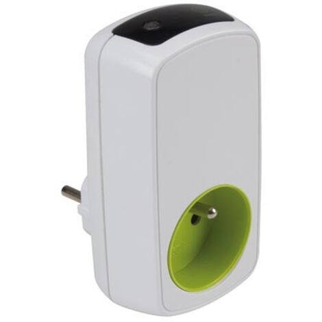 Perel Countdown-Timer, mechanisch, 230 V, 16 A, 3500 W, Typ E (französische System), weiß