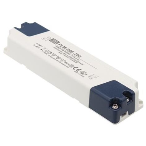 Mean Well LED-Treiber - Konstantstrom - 1 Ausgang - 350 mA - 25 W