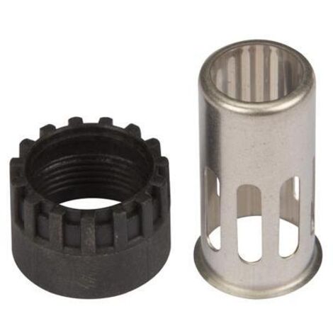 Portasol Spannzangenhalter SPT 18,  GAS/PRO/SP2 Zubehör, schwarz grau Metall, 5 g, 5 x 1 cm, geeignet für Super Pro 125 Lötkolben Ersatzteil