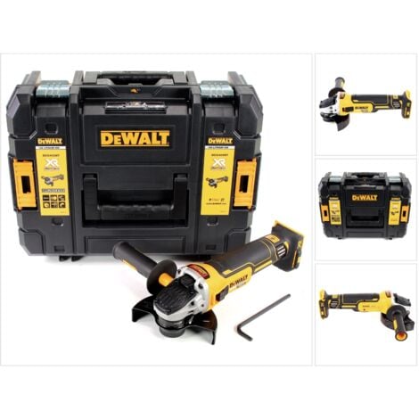 18V DEWALT 125mm Brushless-Schleifer - nackte Maschine + Tstak-Koffer - DCG405NT