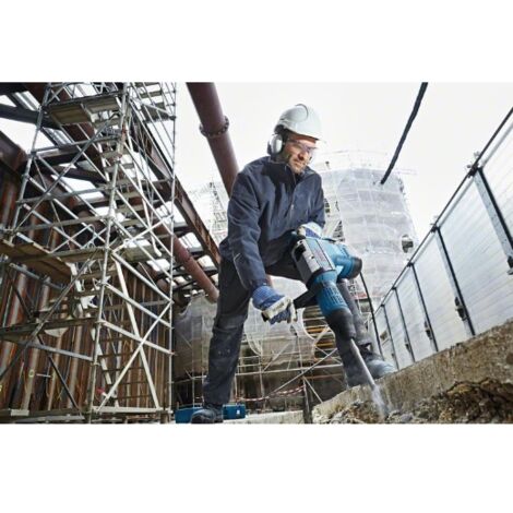 Professioneller SDS Max Bohrer 1700W 19J BOSCH GBH 12-52 DV - Transportkoffer + Zubeh√∂r - 0611266000