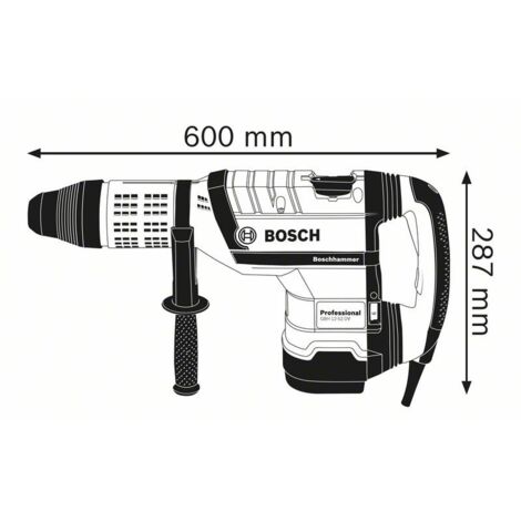 Professioneller SDS Max Bohrer 1700W 19J BOSCH GBH 12-52 DV - Transportkoffer + Zubeh√∂r - 0611266000