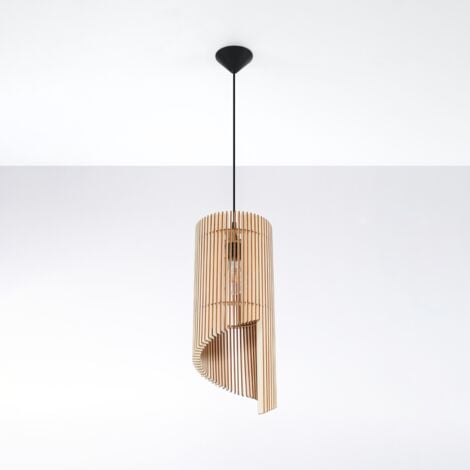 ALEXIA pendant lamp in wood