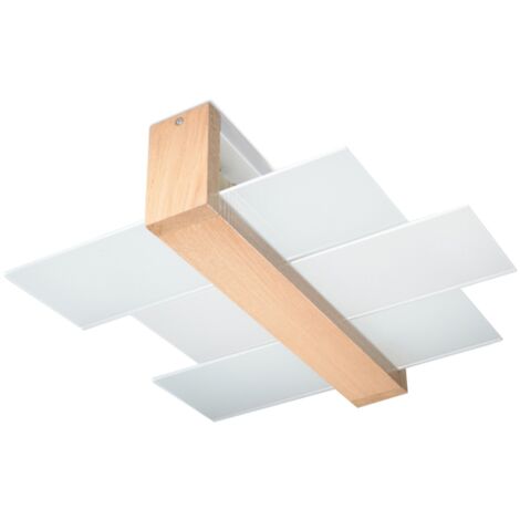 FENIKS 2 natural wood ceiling light (1/5)