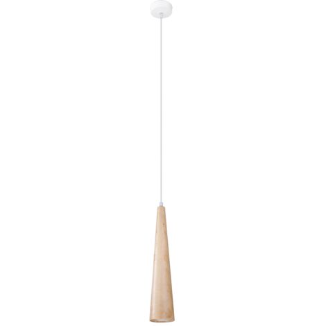 SULA 1 Pendant lamp in natural wood (1/5)
