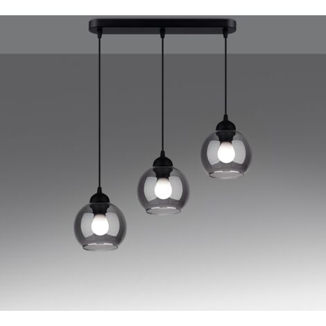 ALINO 3 Black pendant lamp
