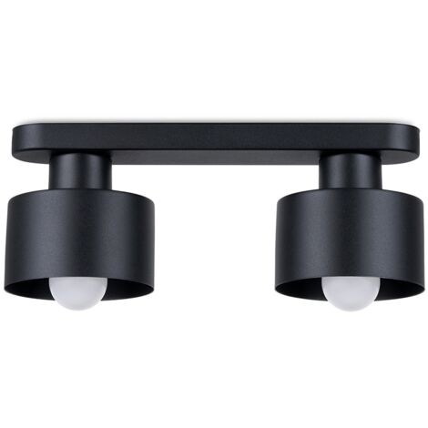 SAVAR 2 black ceiling lamp (1/5)