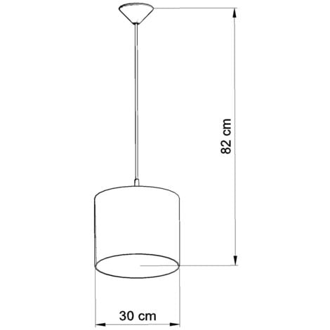 Pendant lamp FOOTBALL C 30