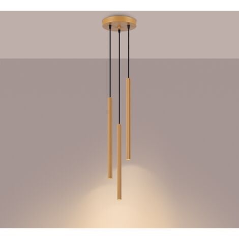 Pendant lamp ARCHE 3P gold