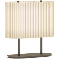 E10 CHANEL handmade pleated pongee table lamp