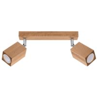 KEKE 2 oak ceiling lamp