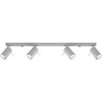 RING 4L gray ceiling lamp