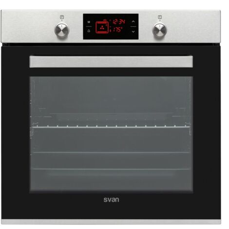 Horno Multifunción Limpieza Manual SVAN SVH375X 60cm Acero Inoxid (1/2)