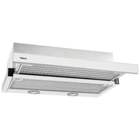 Teka CNL 6400.2 WH - Campana Telescopica Ancho 60 Cm Blanca (1/4)